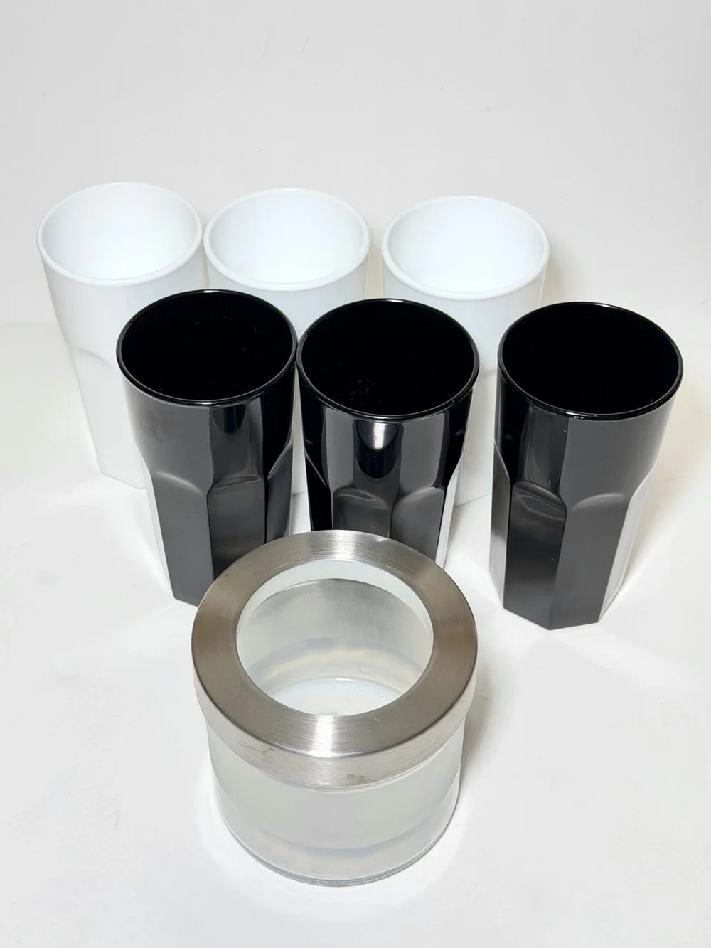 Vintage IKEA Drinkware & Kitchen Storage Set - 7 Pieces